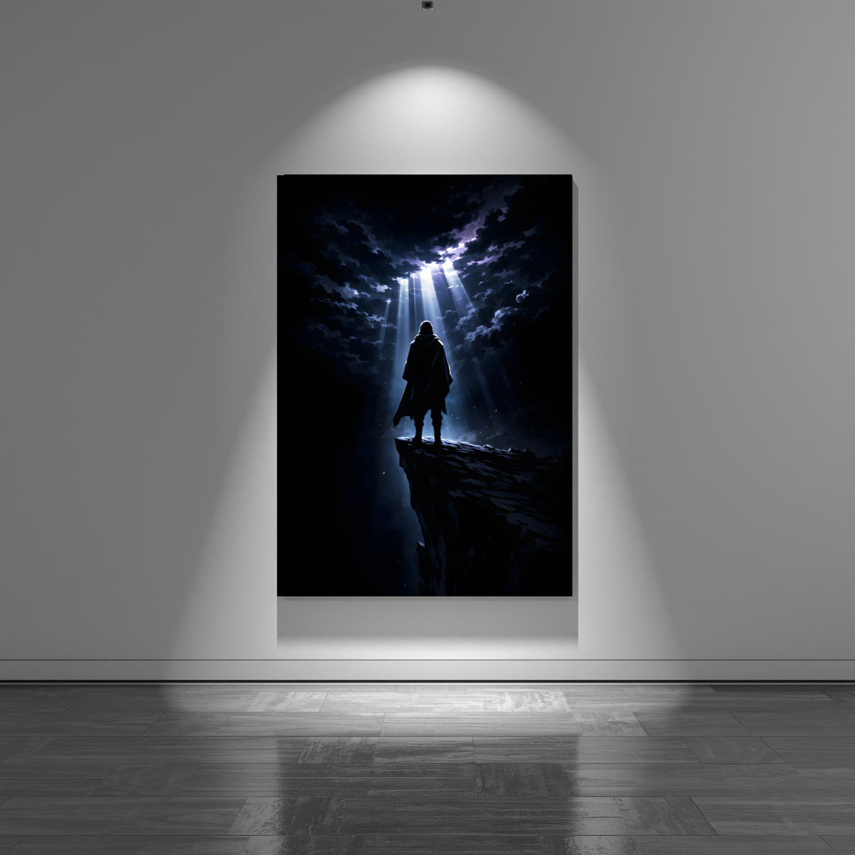 Edge of Light – Dark Anime Wall Poster