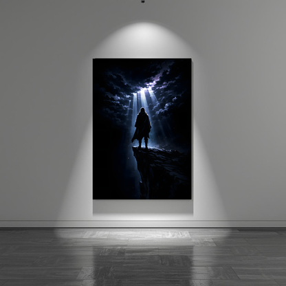 Edge of Light – Dark Anime Wall Poster
